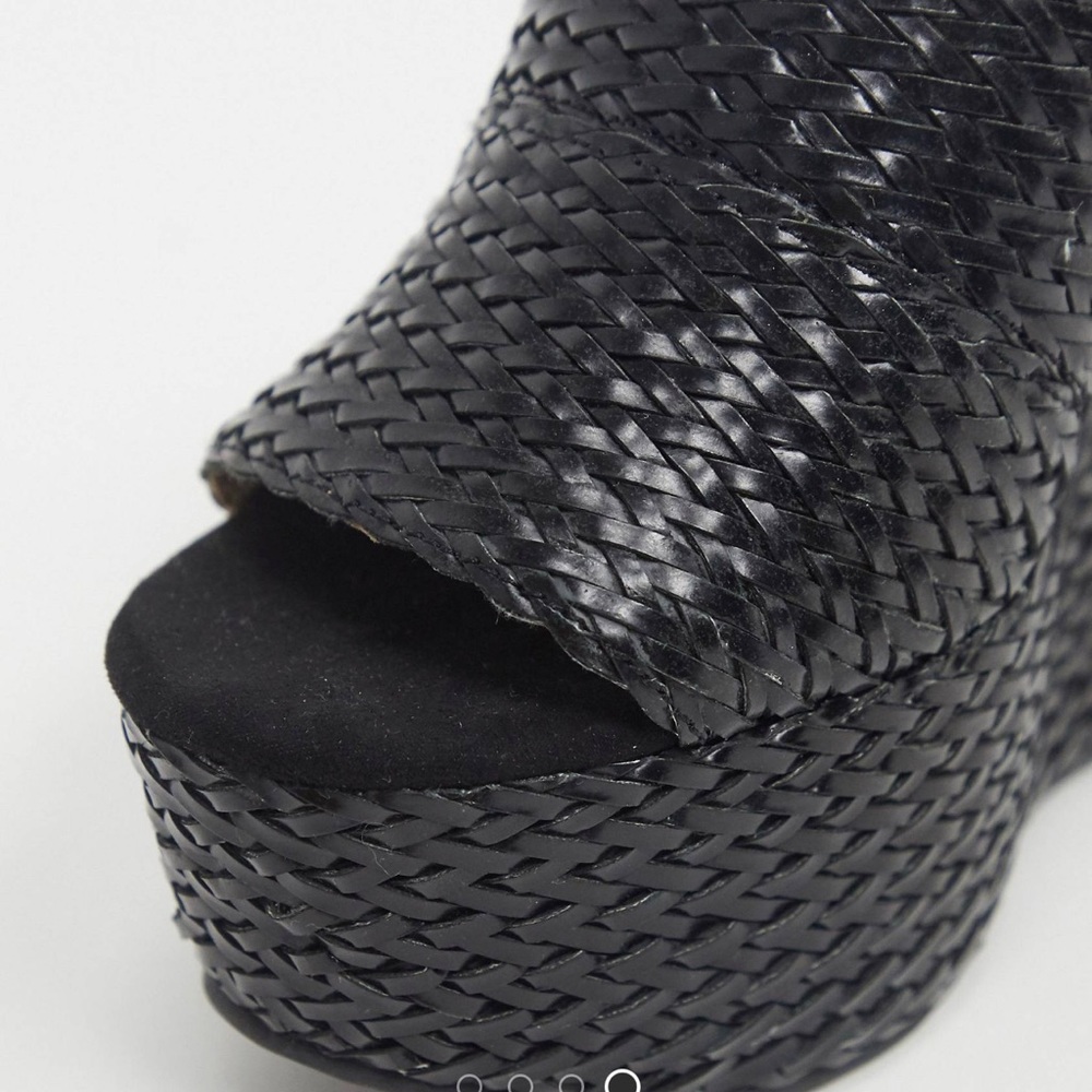 ASOS black wedges - Picture 3 of 4